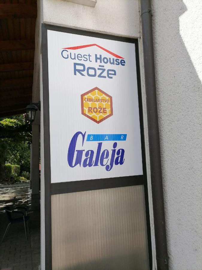 Guest House Roze Ilirska Bistrica Exterior foto