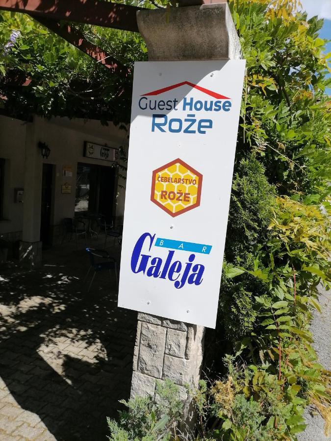 Guest House Roze Ilirska Bistrica Exterior foto